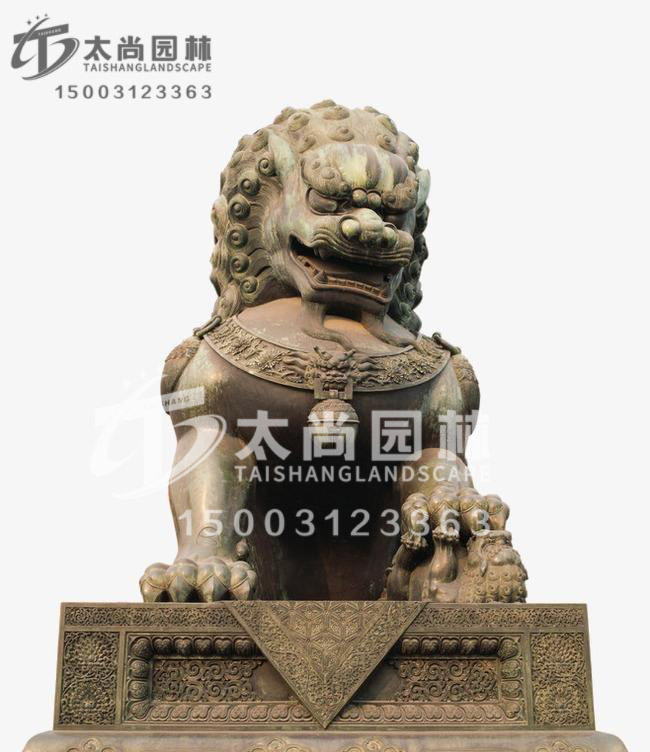 石狮子雕塑-球盟会雕塑