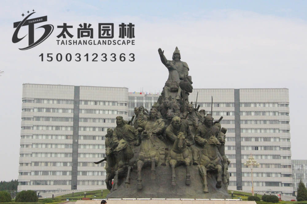 铸铜雕塑，，，，球盟会园林